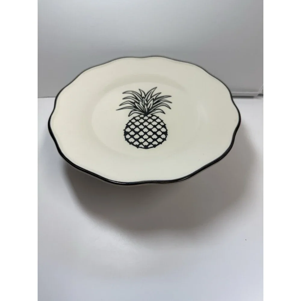 Southern Hospitality Williamsburg Andrea By Sadek Raised Pineapple Platter New